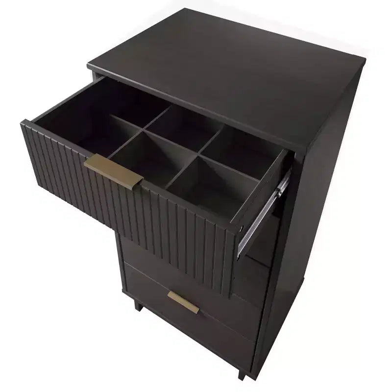 Juego de dormitorio Granville de Manhattan Comfort de 3 piezas con cómoda individual y cómoda doble