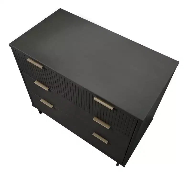 Juego de dormitorio Granville de Manhattan Comfort de 3 piezas con cómoda individual y cómoda doble