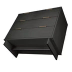 Juego de dormitorio Granville de Manhattan Comfort de 3 piezas con cómoda individual y cómoda doble