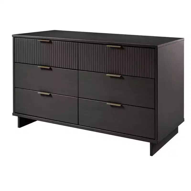 Juego de dormitorio Granville de Manhattan Comfort de 3 piezas con cómoda individual y cómoda doble