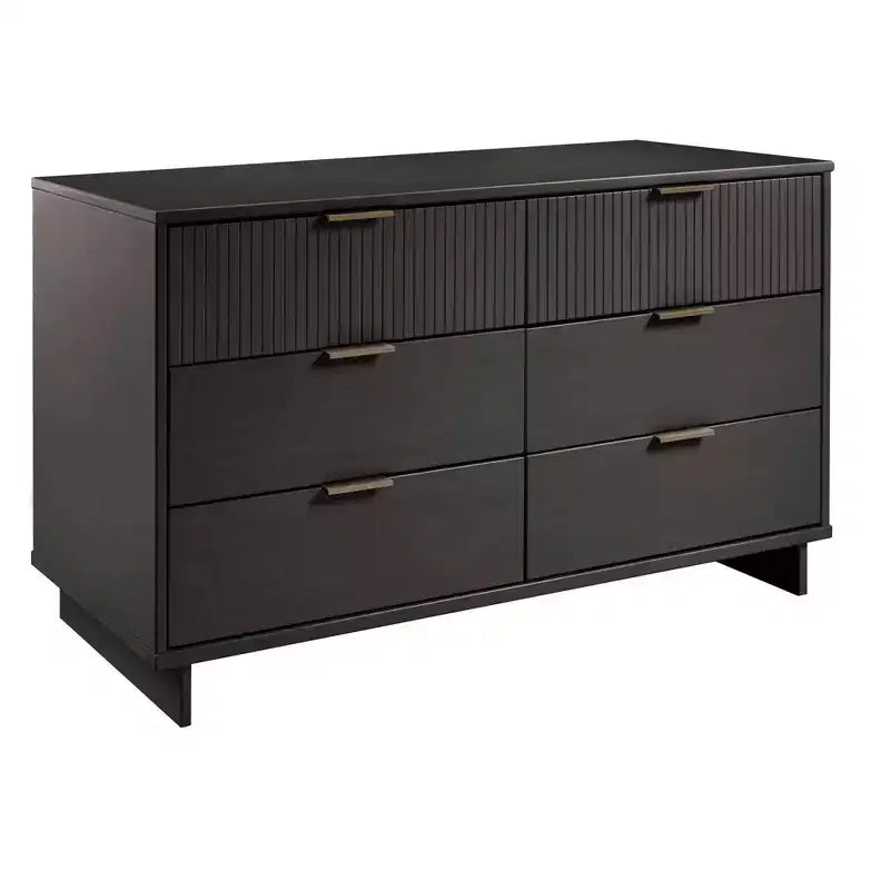 Juego de dormitorio Granville de Manhattan Comfort de 3 piezas con cómoda individual y cómoda doble