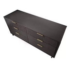 Juego de dormitorio Granville de Manhattan Comfort de 3 piezas con cómoda individual y cómoda doble