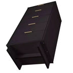 Juego de dormitorio Granville de Manhattan Comfort de 3 piezas con cómoda individual y cómoda doble