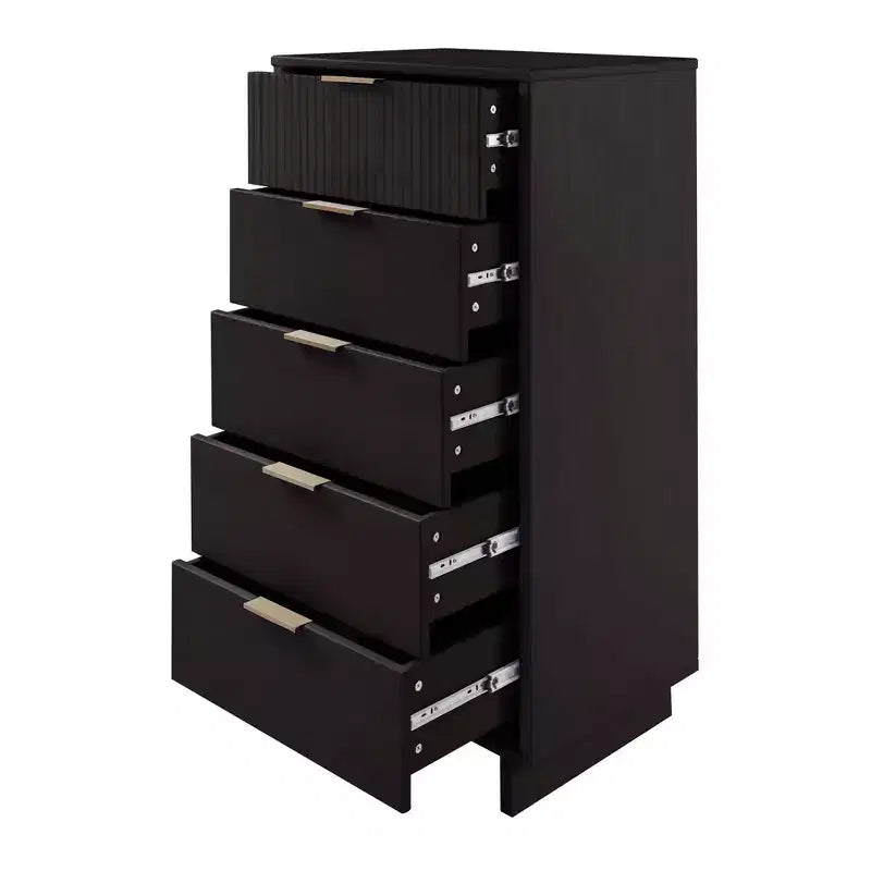 Juego de dormitorio Granville de Manhattan Comfort de 3 piezas con cómoda individual y cómoda doble