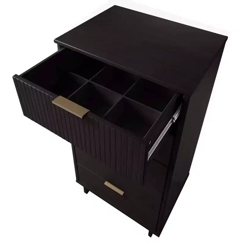 Juego de dormitorio Granville de Manhattan Comfort de 3 piezas con cómoda individual y cómoda doble