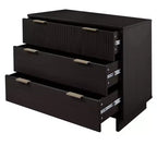 Juego de dormitorio Granville de Manhattan Comfort de 3 piezas con cómoda individual y cómoda doble