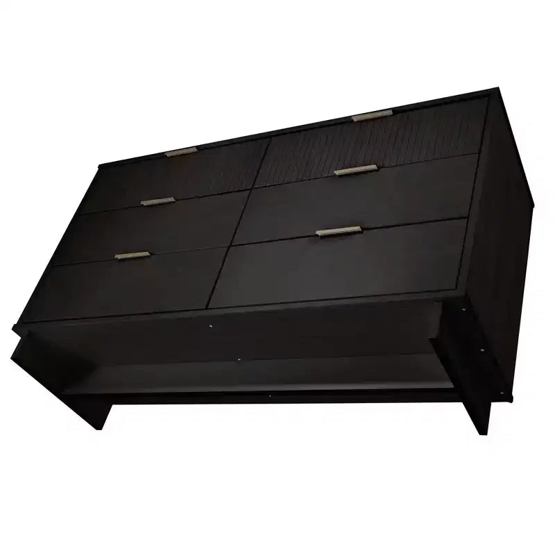 Juego de dormitorio Granville de Manhattan Comfort de 3 piezas con cómoda individual y cómoda doble
