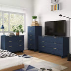 Juego de dormitorio Granville de Manhattan Comfort de 3 piezas con cómoda individual y cómoda doble