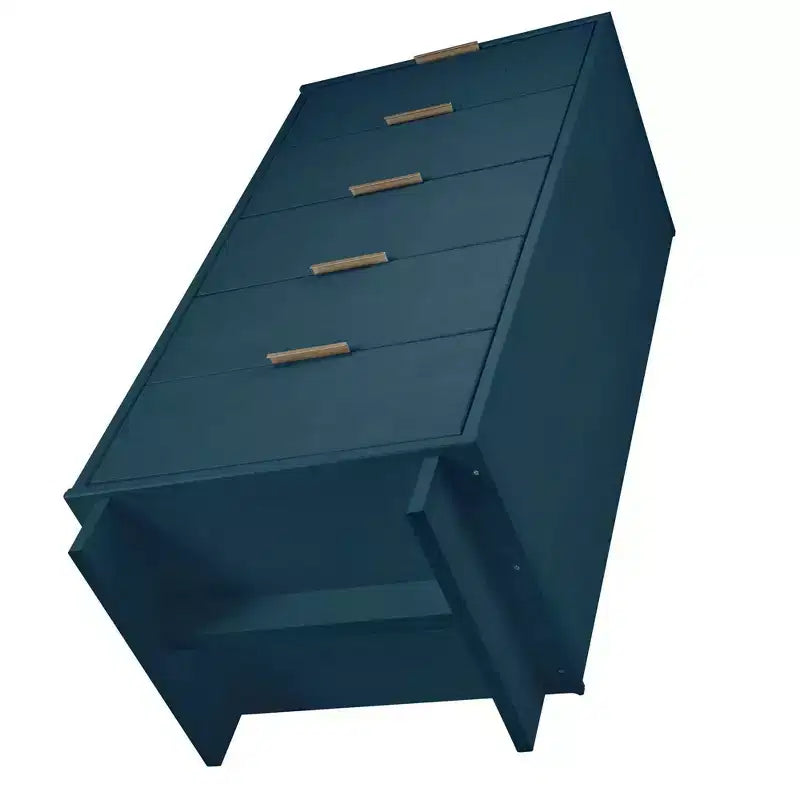 Juego de dormitorio Granville de Manhattan Comfort de 3 piezas con cómoda individual y cómoda doble