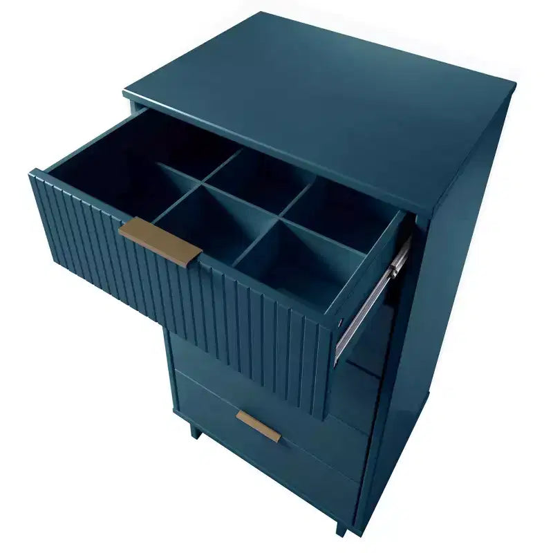 Juego de dormitorio Granville de Manhattan Comfort de 3 piezas con cómoda individual y cómoda doble