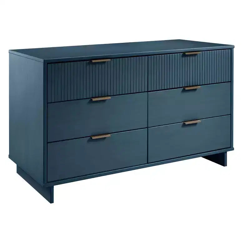 Juego de dormitorio Granville de Manhattan Comfort de 3 piezas con cómoda individual y cómoda doble