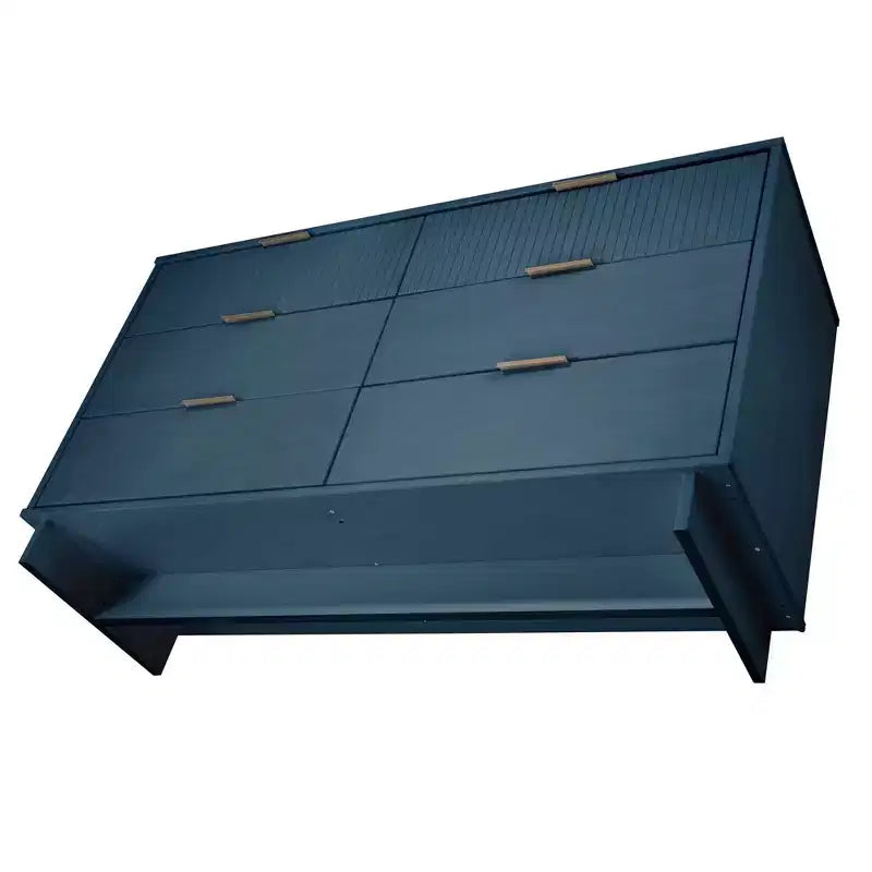 Juego de dormitorio Granville de Manhattan Comfort de 3 piezas con cómoda individual y cómoda doble