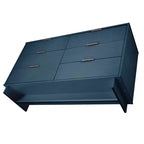 Juego de dormitorio Granville de Manhattan Comfort de 3 piezas con cómoda individual y cómoda doble