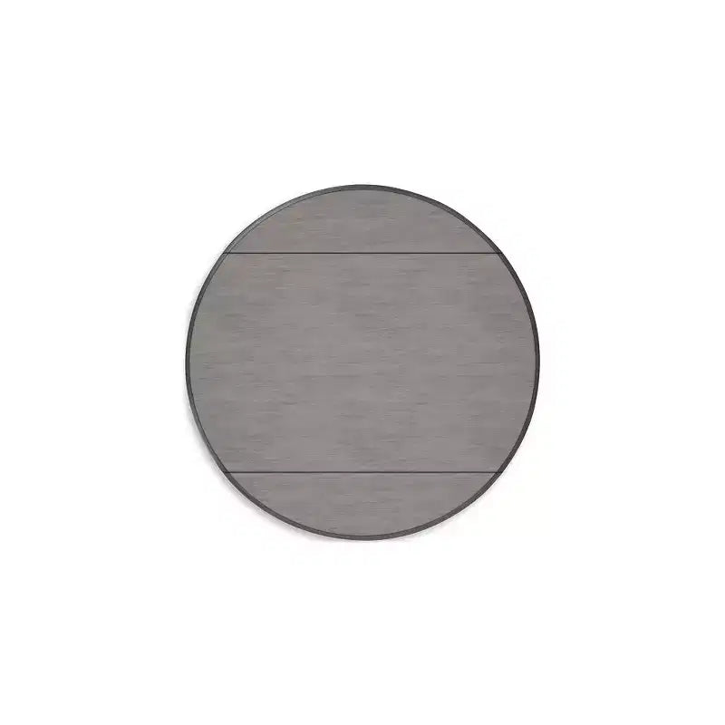Mesa de comedor de hojas abatibles Casual Shullden de Signature Design by Ashley, color gris
