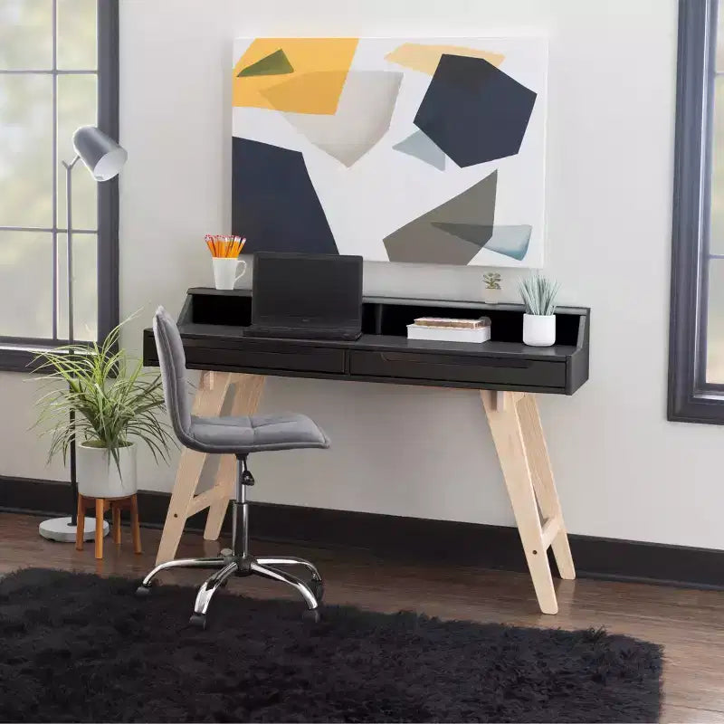 Escritorio Sloan Modern de 2 cajones - Linon