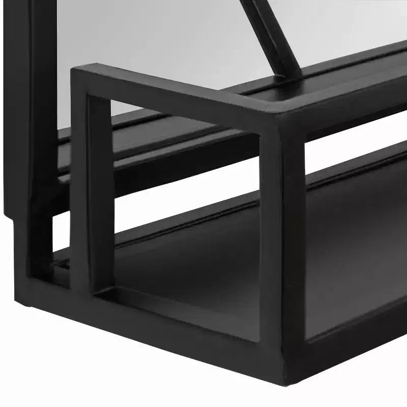 22 x 29 Jackson Mirror Negro - Kate & Laurel All Things Decor