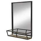 22 x 29 Jackson Mirror Negro - Kate & Laurel All Things Decor