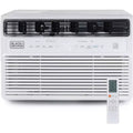 BLACK+DECKER 12,000 BTU Inverter Window Air Conditioner for Up To 550 Sq. Ft., ENERGY STAR Rated AC Unit, Full Function Remote Control, White