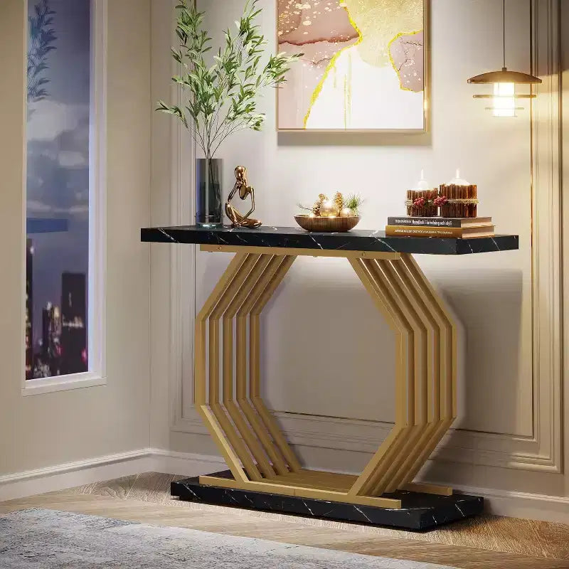 Mesa consola estrecha Tribesigns de 39.37