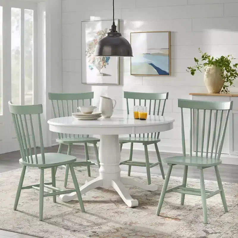 Juego de comedor con pedestal Kale de 5 piezas
