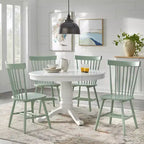 Juego de comedor con pedestal Kale de 5 piezas