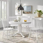 Juego de comedor con pedestal Kale de 5 piezas