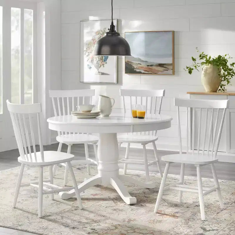 Juego de comedor con pedestal Kale de 5 piezas
