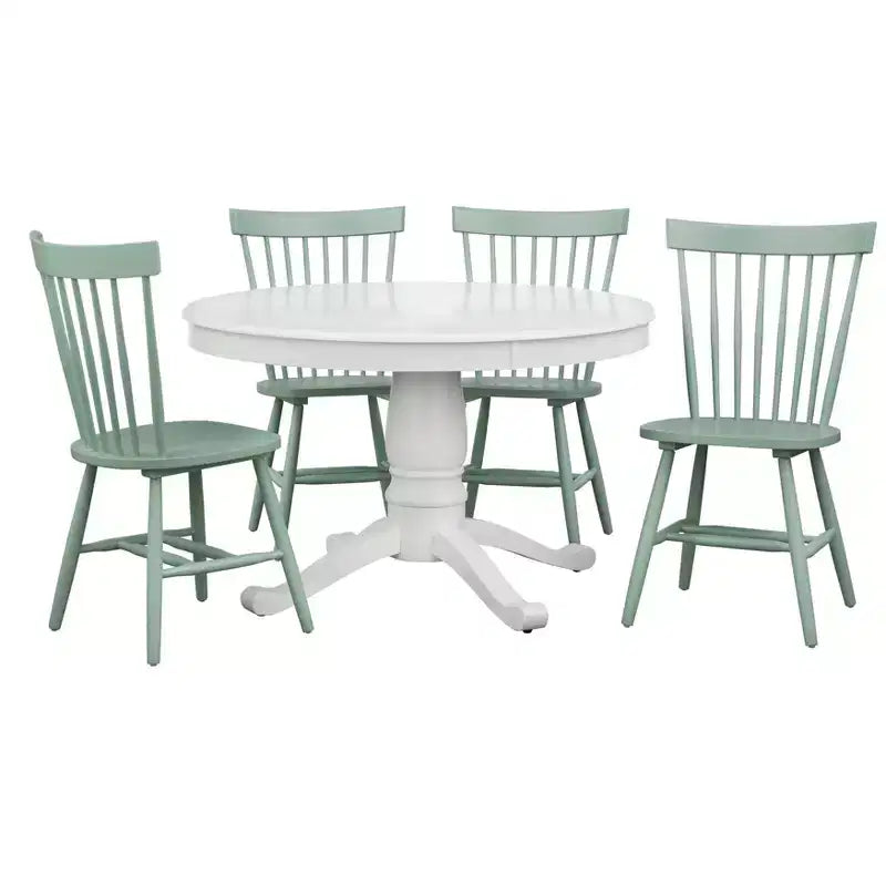 Juego de comedor con pedestal Kale de 5 piezas