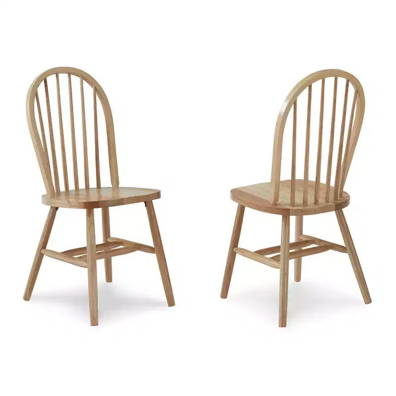 Silla sin brazos Windsor Spindle Back de International Concepts