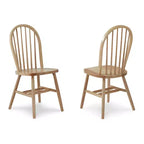 Silla sin brazos Windsor Spindle Back de International Concepts