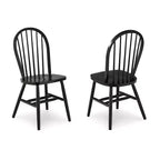 Silla sin brazos Windsor Spindle Back de International Concepts