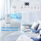 Costway 7100 BTU (10000 BTU ASHRAE) Portable Air Conditioner 3-in-1 10000 BTU AC Unit with Dehumidifier and Cool and Fan