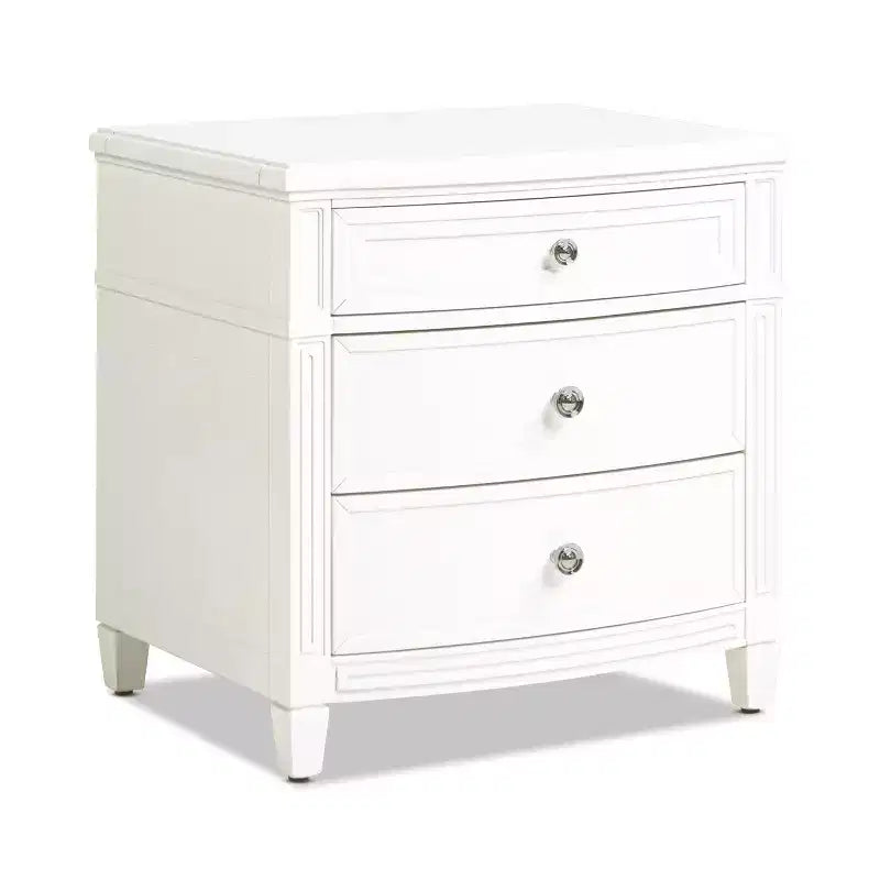Mesa auxiliar JTH LUXE Dauphin con detalles dorados