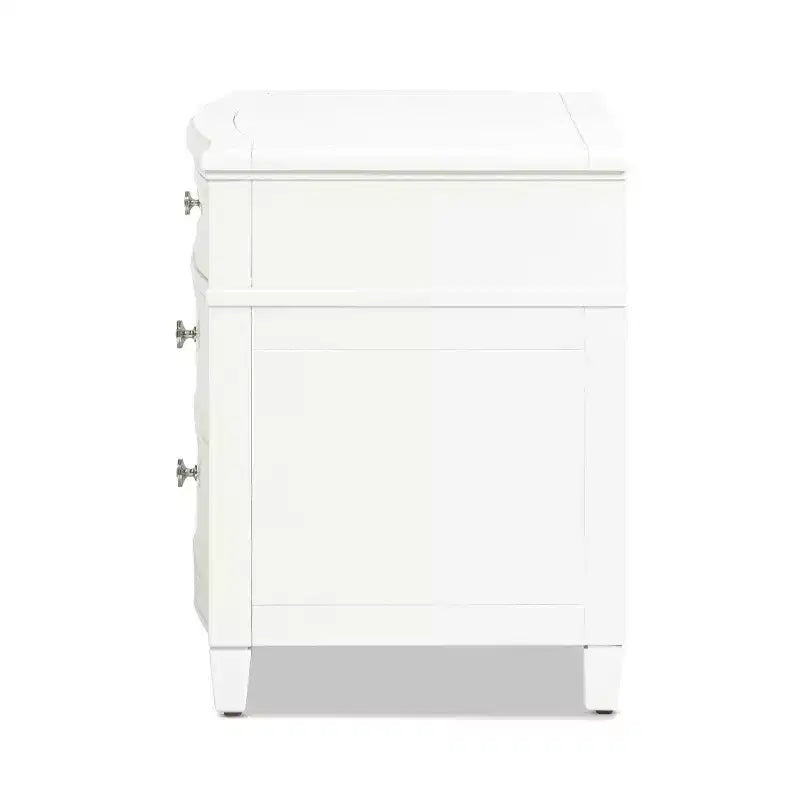 Mesa auxiliar JTH LUXE Dauphin con detalles dorados