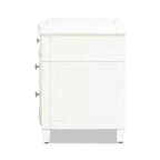 Mesa auxiliar JTH LUXE Dauphin con detalles dorados