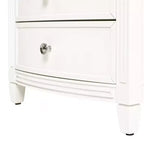 Mesa auxiliar JTH LUXE Dauphin con detalles dorados