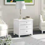 Mesa auxiliar JTH LUXE Dauphin con detalles dorados