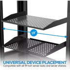 Bandeja de montaje universal para estante Pyle (PLRSTN62U)