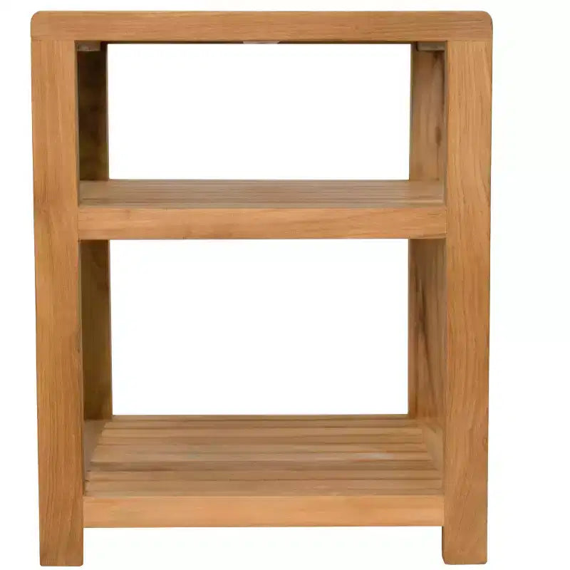 Nordic Teak 14 Spa/Baño Natural - Bajo Fregadero - Banco de Almacenamiento - Beige