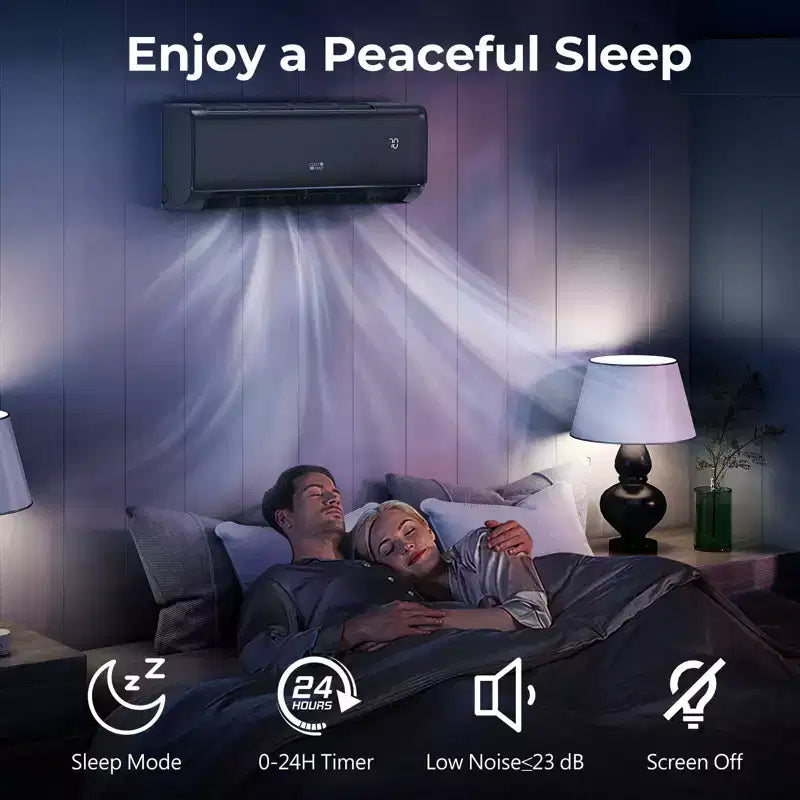 Costway 18000 BTU Mini Split Air Conditioner & Heater with Heat Pump