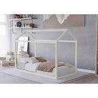 Cama con dosel de madera ChaletPosh