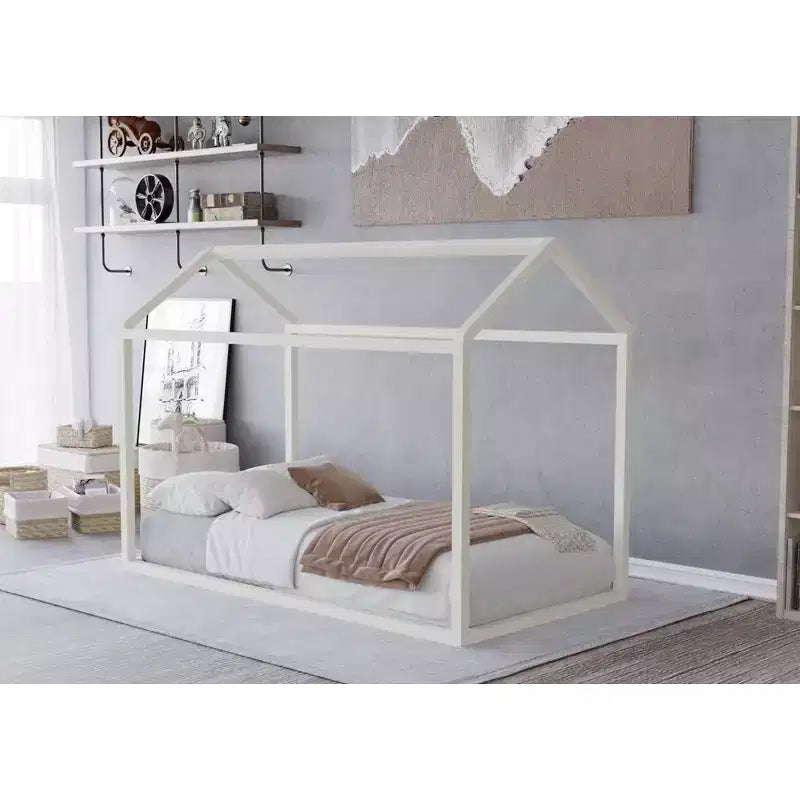 Cama con dosel de madera ChaletPosh