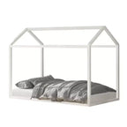 Cama con dosel de madera ChaletPosh