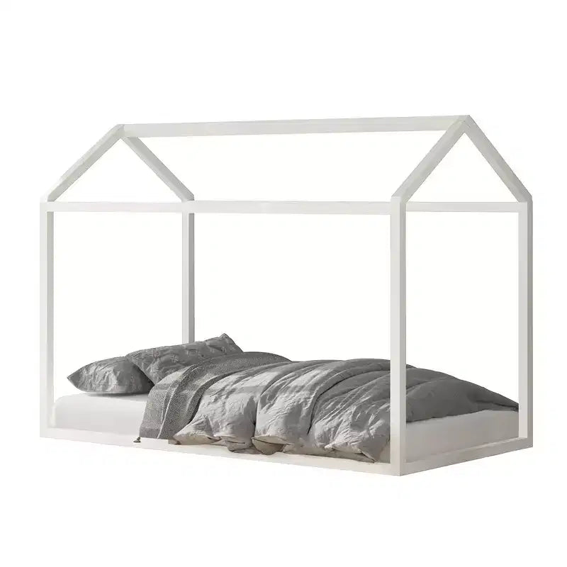 Cama con dosel de madera ChaletPosh