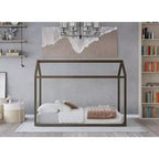 Cama con dosel de madera ChaletPosh