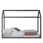 Cama con dosel de madera ChaletPosh