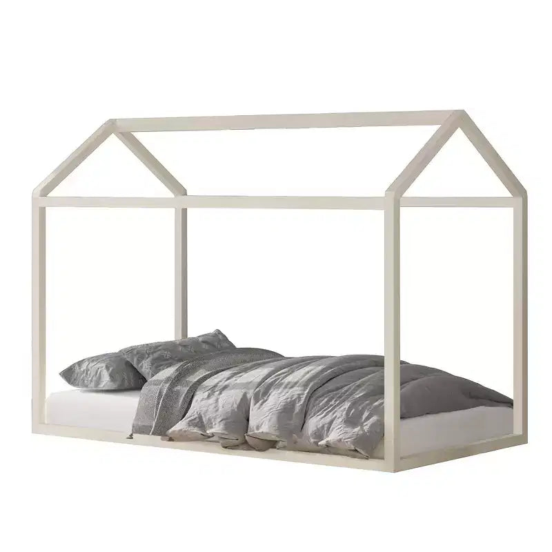 Cama con dosel de madera ChaletPosh