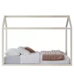 Cama con dosel de madera ChaletPosh