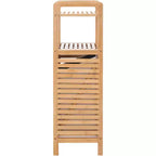 Cesto de ropa sucia Hallow con estante - STG1903 - Natural/Beige - Safavieh