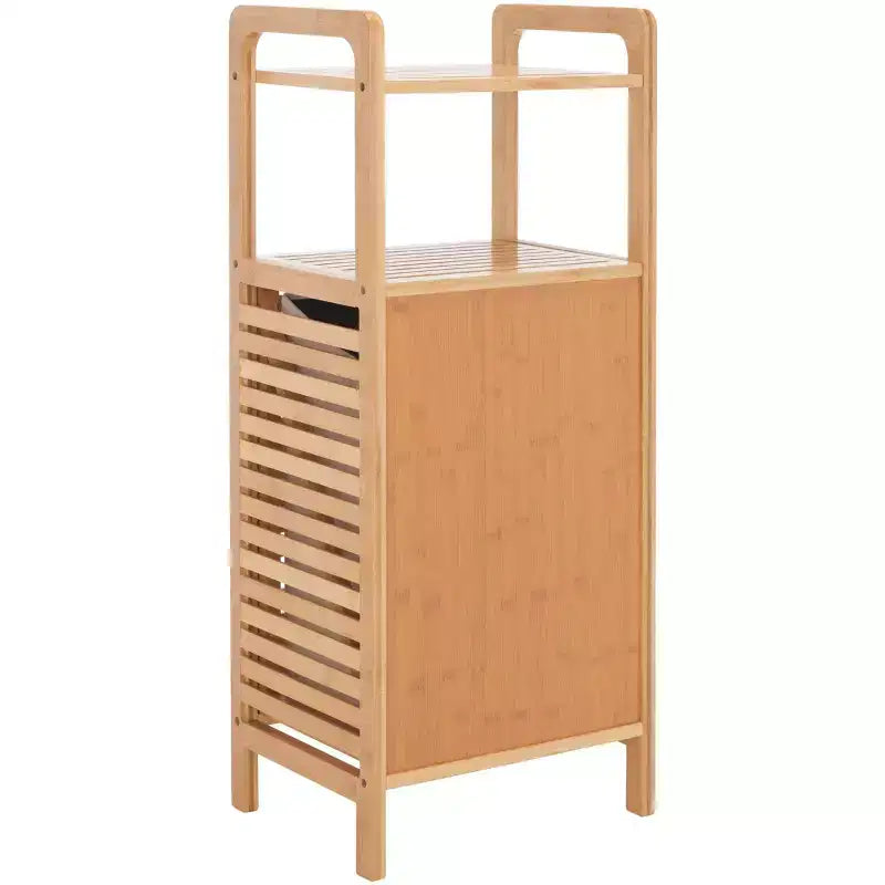 Cesto de ropa sucia Hallow con estante - STG1903 - Natural/Beige - Safavieh